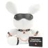 Fesselnder Hase - BDSM Bunny (weiß)