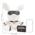 Fesselnder Hase - BDSM Bunny (weiß)