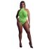Ouch! - Phosphoreszierender Body mit Riemen (Neon Grün) - XL-4XL