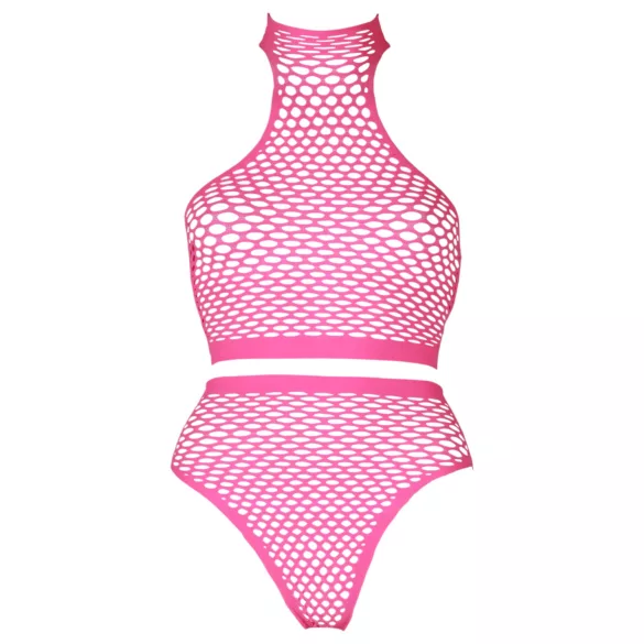 Ouch! - Leuchtendes Dessous-Set (Pink)