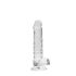 REALROCK - transparenter realistischer Dildo - transparent (17cm)