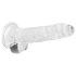 REALROCK - Transparenter, lebensechter Dildo - klar (17 cm)