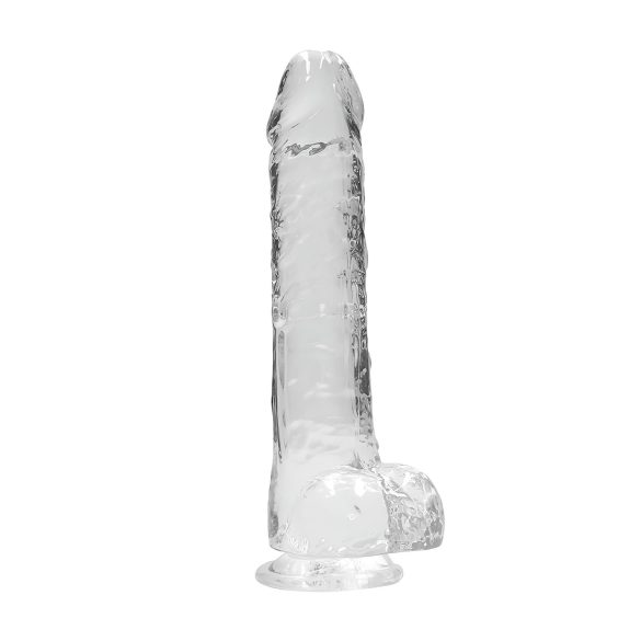 REALROCK - Transparenter realistisch Dildo - klar (22cm)
