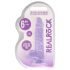 REALROCK - transparenter, naturgetreuer Dildo - Lila (15cm)