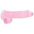 REALROCK - Transparenter Realistischer Dildo - Pink (15 cm)