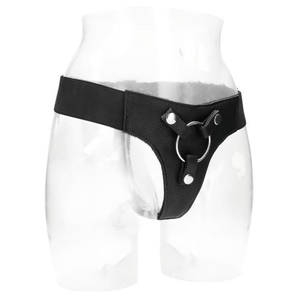 REALROCK Elastisch - Strap-on Slip (schwarz)