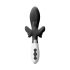 Alexios - Schmetterlings-Klitoris-Vibrator mit Arm (schwarz)