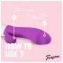 Teazers - Klitorisstimulator mit Hebelvibrator (lila)