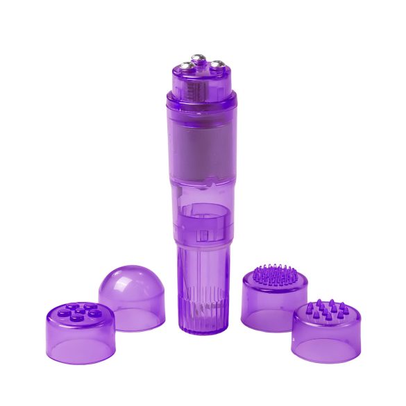 Easytoys Pocket Rocket - Vibrator-Set - Lila (5-teilig)