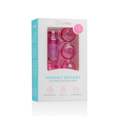 Easytoys Pocket Rocket - Vibrator-Set - Pink (5-teilig)