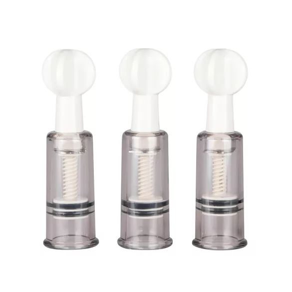 Easytoys - Brustwarzen- und Vaginalpumpenset (3 Stück)