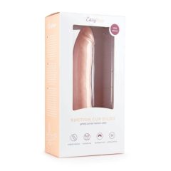 Easytoys - Saugnapf 100% Silikon Dildo (21cm) - Naturfarben