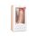 Easytoys - Saugnapf-Dildo mit Hoden (20cm) - naturfarben