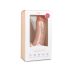 Easytoys - Saugnapf-Dildo mit Hoden (20cm) - naturfarben
