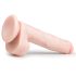 Easytoys - Saugnapf großer Dildo mit Hoden (26,5cm) - natur