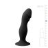 Easytoys - Eichel-Dildo mit Saugnapf (Schwarz)
