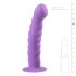 Easytoys – Wellenförmiger Dildo mit Saugnapf (Lila)