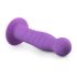 Easytoys – Wellenförmiger Dildo mit Saugnapf (Lila)