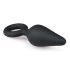 Easytoys Pointy Plug - mittlerer Ring-Analplug (schwarz)