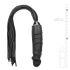 Easytoys Flogger - Peitsche und Silikon-Dildo in einem (schwarz)