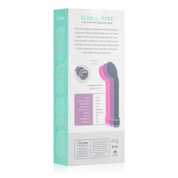 Easytoys Slim - G-Punkt Vibrator (pink)
