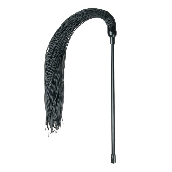 Easytoys Tickler - Pikante Silikonpeitsche (Schwarz)