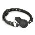Easytoys - Mundknebel mit internem Dildo (Schwarz)