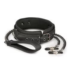 Easytoys - Brustklammern & Halsbandset mit Leine (4-teilig)