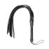 Easytoys Flogger - Weiche Kunstlederpeitsche (Schwarz)