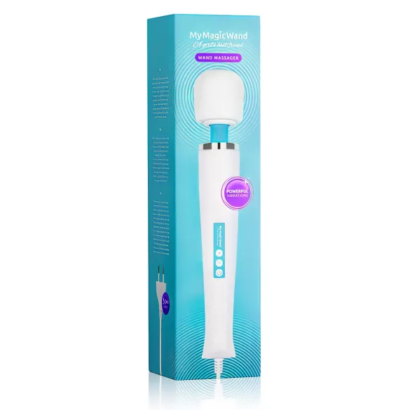MyMagicWand - kraftvoller Massagevibrator (weiß-blau)