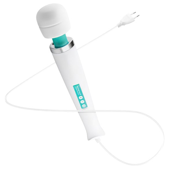 MyMagicWand - kraftvoller Massage-Vibrator (Weiß-Türkis)