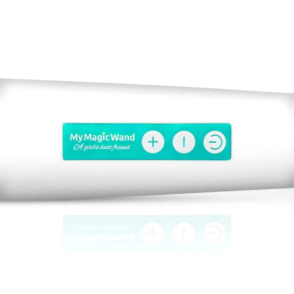 MyMagicWand - kraftvoller Massage-Vibrator (Weiß-Türkis)