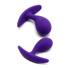 Rimba Copenhagen - Analdildo-Set - Lila (2 Stk.)