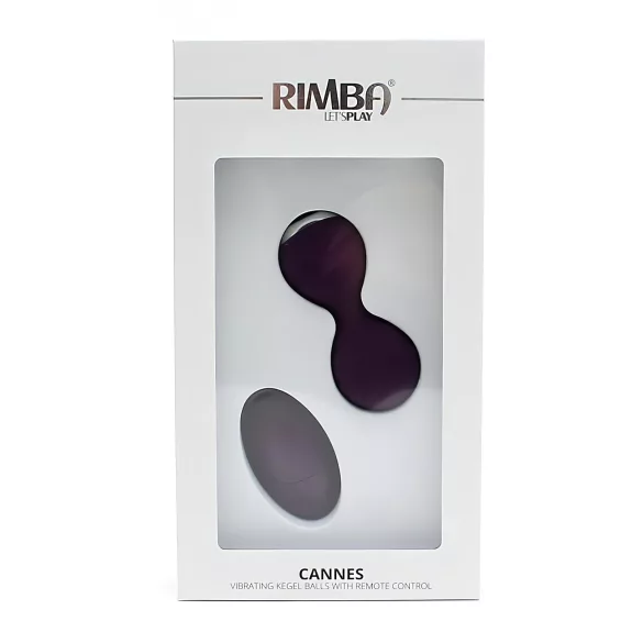 Rimba Cannes - kabelloses Vibrations-Ei (lila)