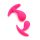 Rimba Copenhagen - Anal-Plug-Set - Pink (2 Stk.)
