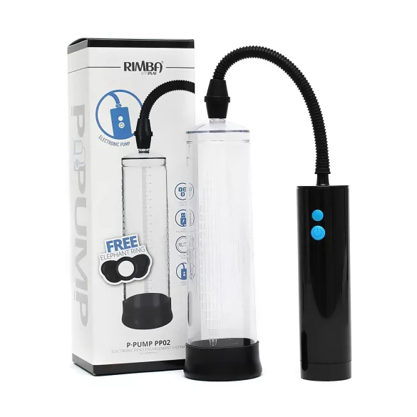 Rimba P-PP02 - automatische Penispumpe (transparent)