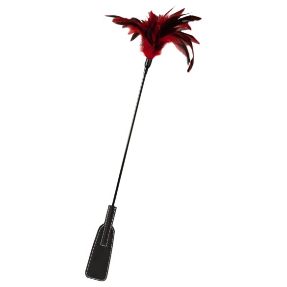 GP Feather - Kombi Peitsche & Streichelstab (rot)