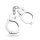 EasyToys - Metall-Handschellen (Silber)