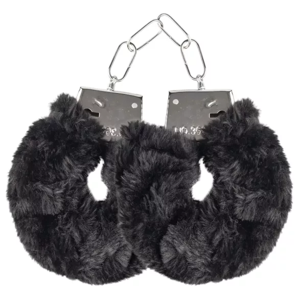 LoveBoxxx I love Black - vibrierendes Bondage-Kit (6-teilig)