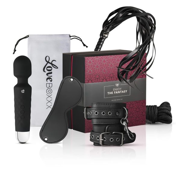 LoveBoxxx Fantasy - Vibratorisches Fesselset (6-teilig)