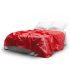 Easytoys - Lack-Bettlaken - 180x230cm (Rot)