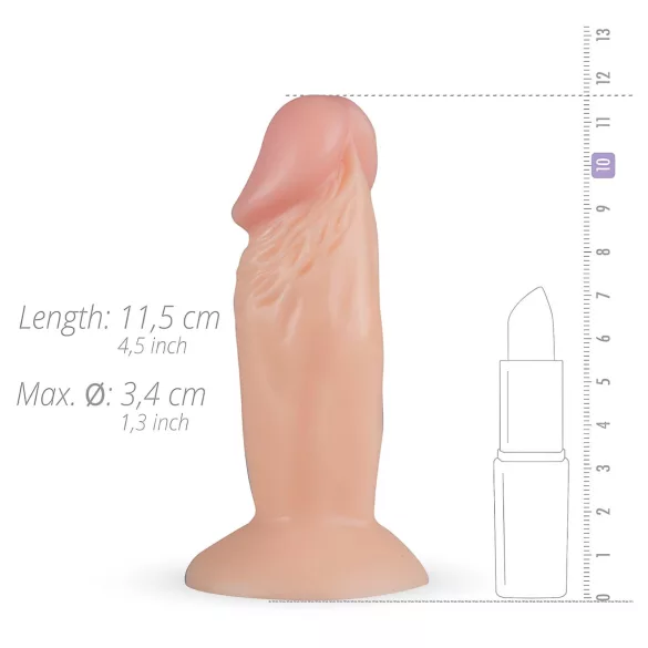 Real Fantasy Archi - naturgetreuer Dildo - 11,5 cm (natur)