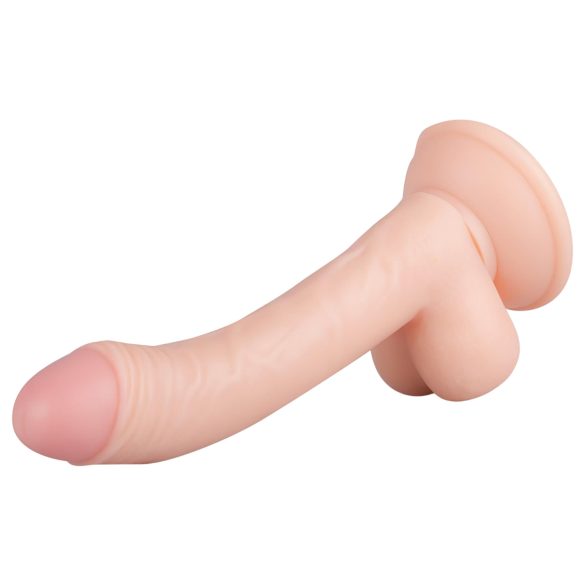Real Fantasy Vince - Dildo mit Hoden und Vorhaut - 19,5cm (natur)