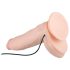 Real Fantasy Dwane - Akku, lebensechter Vibrator - 31cm (Natur)