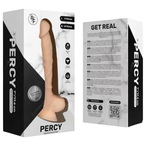 Real Fantasy Percy - realistische Dildo - 18cm (natur)