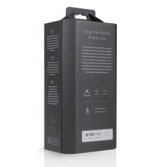   Saiz Premium - automatische Vagina-Saugpumpe (transparent-schwarz)