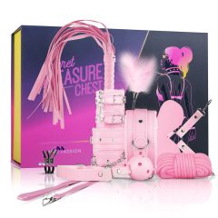   Geheimes Vergnügen Brust - Fortgeschrittenes BDSM Set - 14 Teile (Pink)
