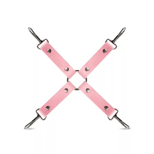 Geheime Lusttruhe - Fortgeschrittenes BDSM-Set - 14-teilig (Rosa)