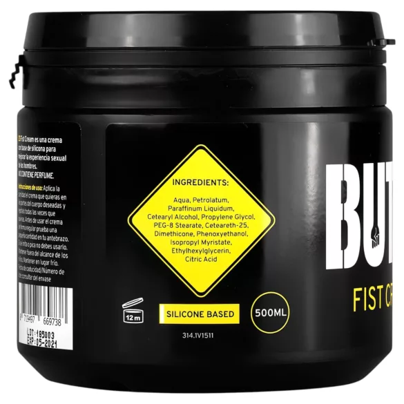 BUTTR Fisting Cream - Faustreit-Gleitcreme (500ml)