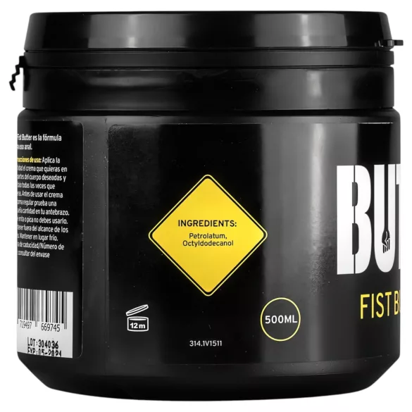 BUTTR Fisting Butter - anale Fisting‑Gleitmittelcreme (500 ml)
